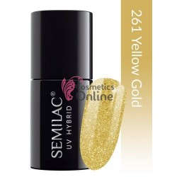 Oja UV Semilac 261 Platinum Yellow Gold 7 ml